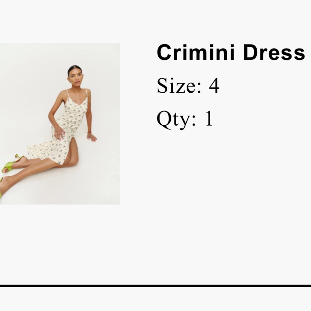 Reformation Crimini Dress - Picture 5 of 5